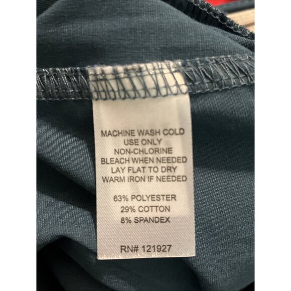 Johnnie-O Calcutta Shorts in Lake Blue Golf Performance Stretch Pockets Mens 34 - Picture 9 of 11